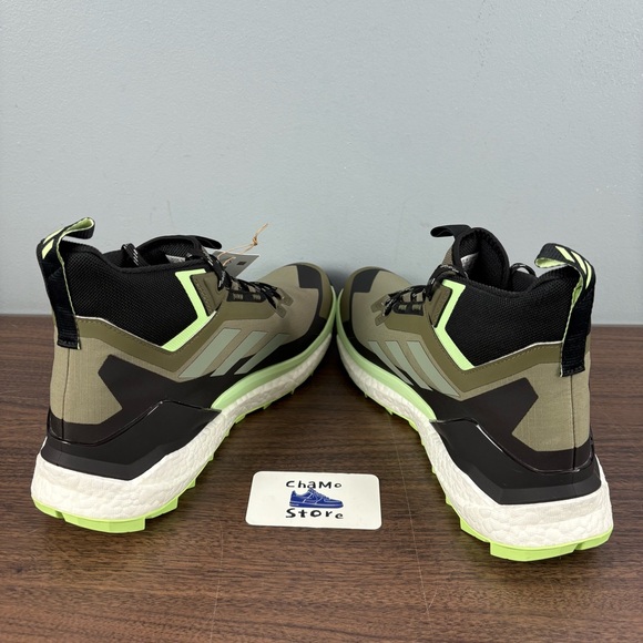 Adidas Terrex Free Hiker GTX 2.0 Hiking Shoes “ Olive Black IE5127 Men Sz - Picture 5 of 9